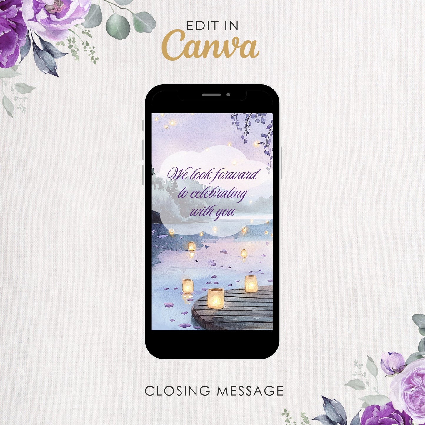 Rapunzel Mobile Invitation