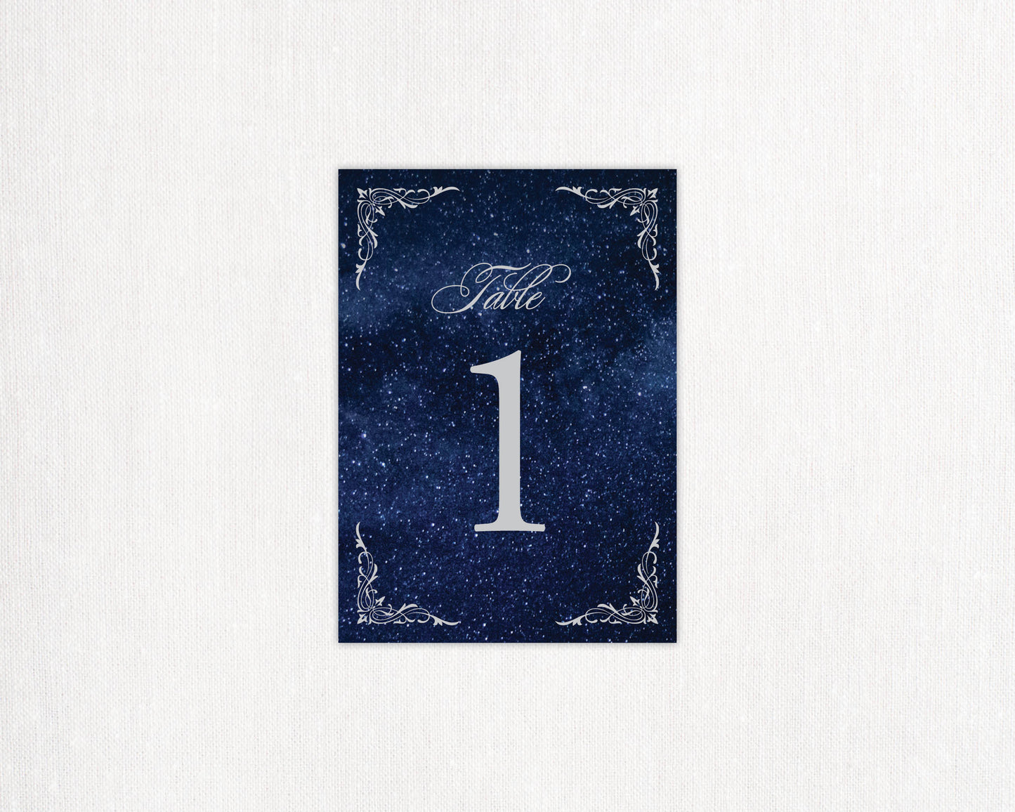 Night Sky Table Number