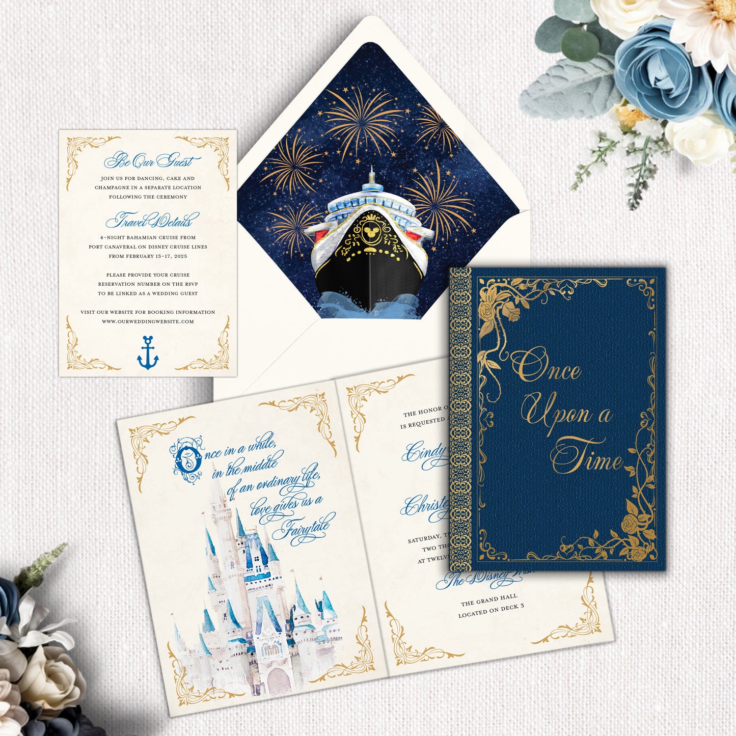 Magical Cruise Invitation