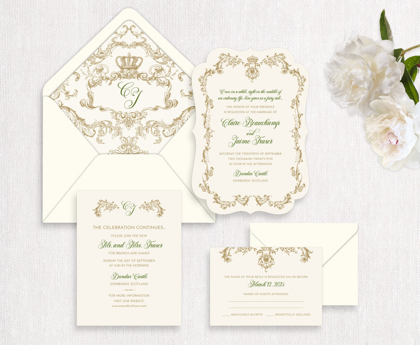 Regency Invitation