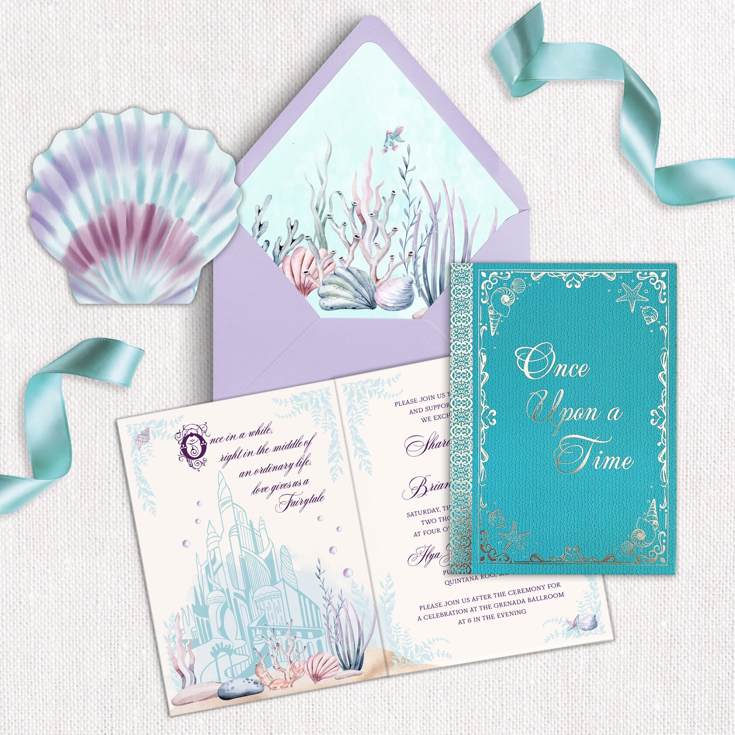 Under the Sea Invitation