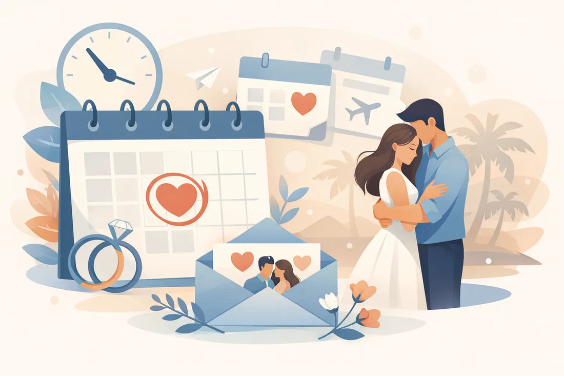 When to Send Save the Dates for Your Wedding