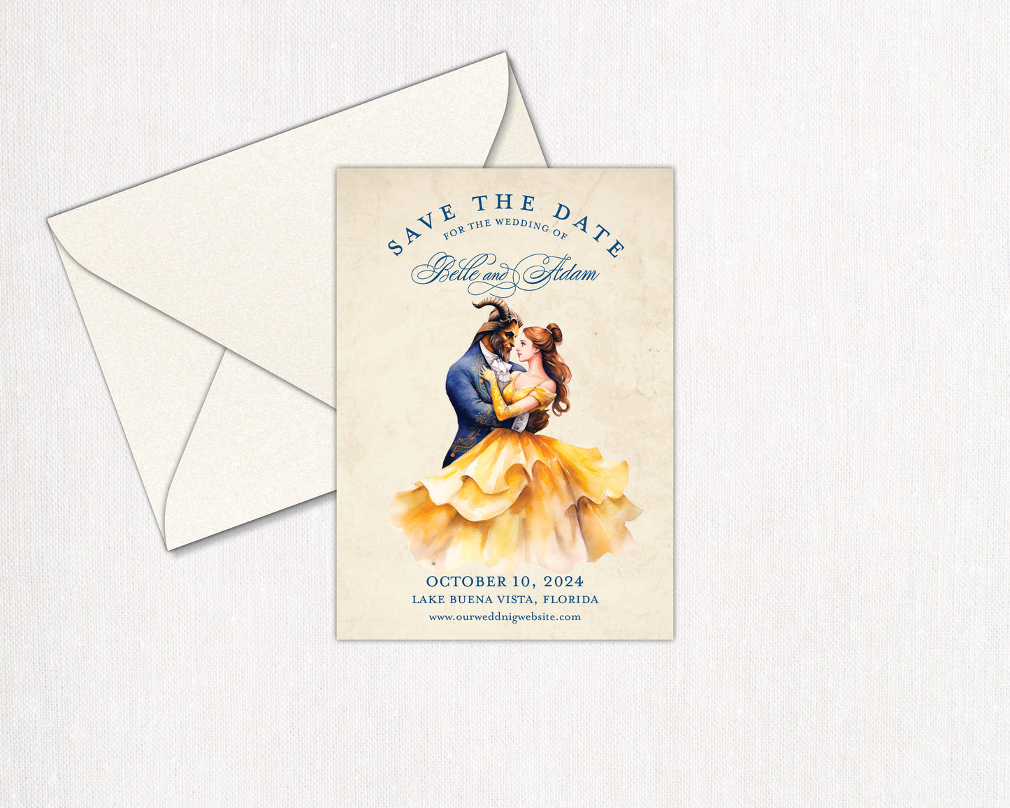 Belle & Beast Save the Date