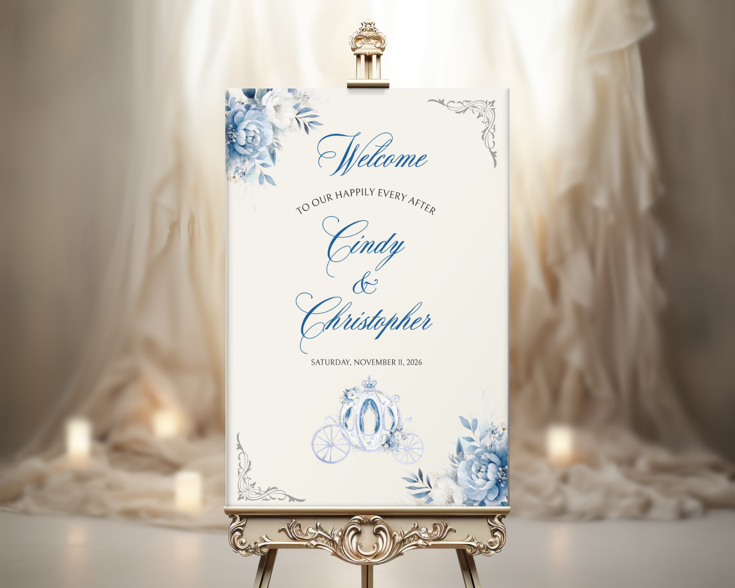 Fairytale Welcome Sign