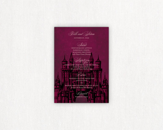 Dark Fairytale Menu