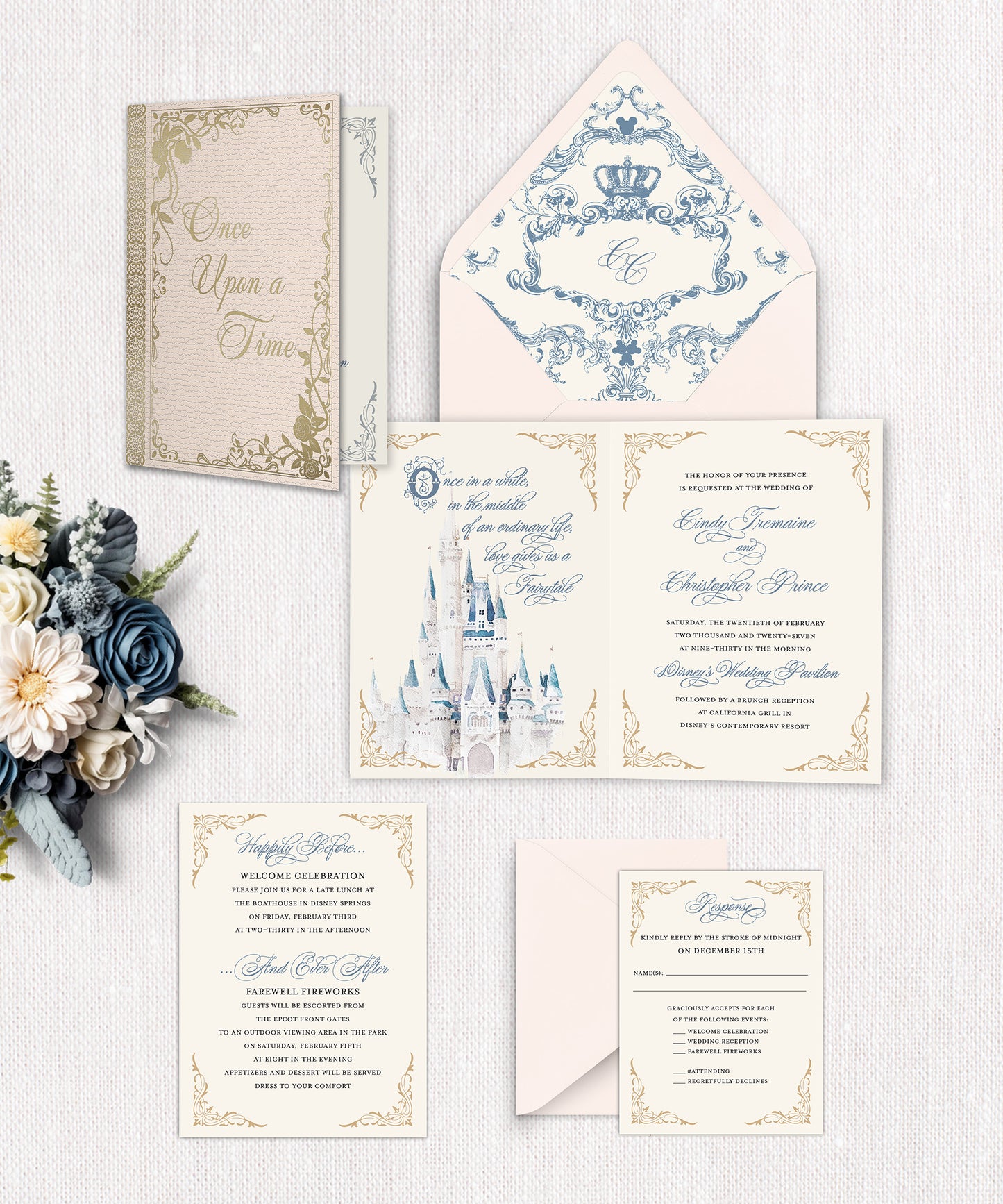 Fairytale Castle Invitation