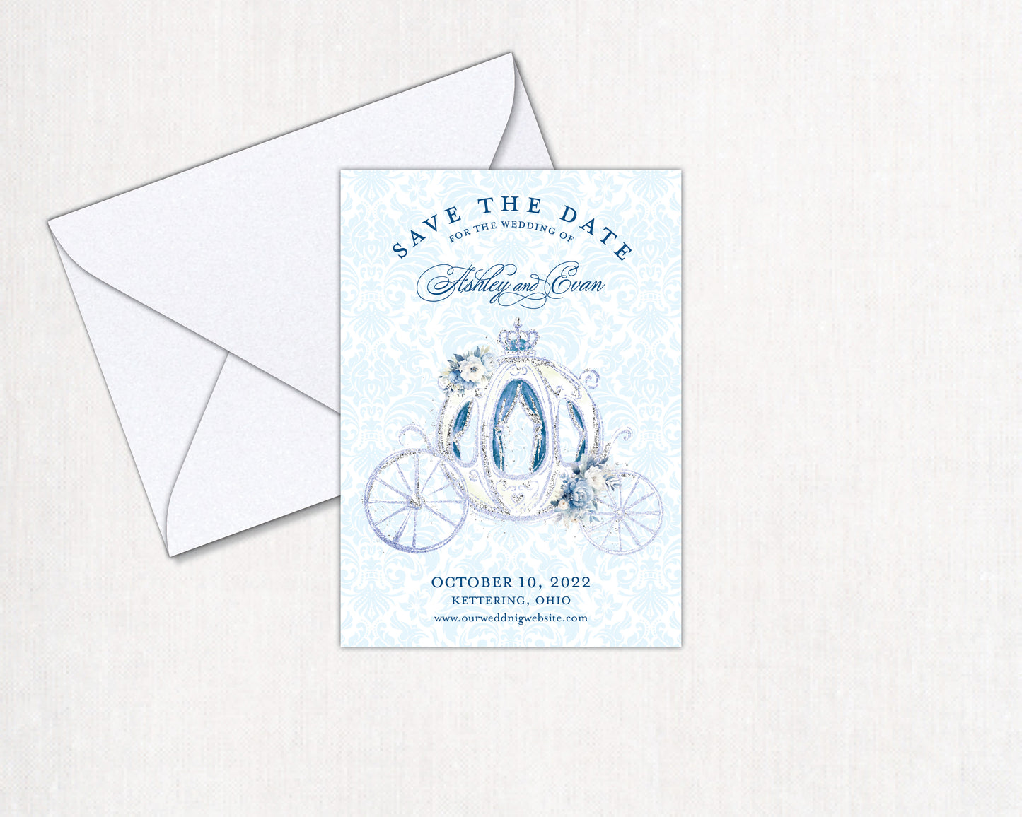 Cinderella's Carriage Save the Date
