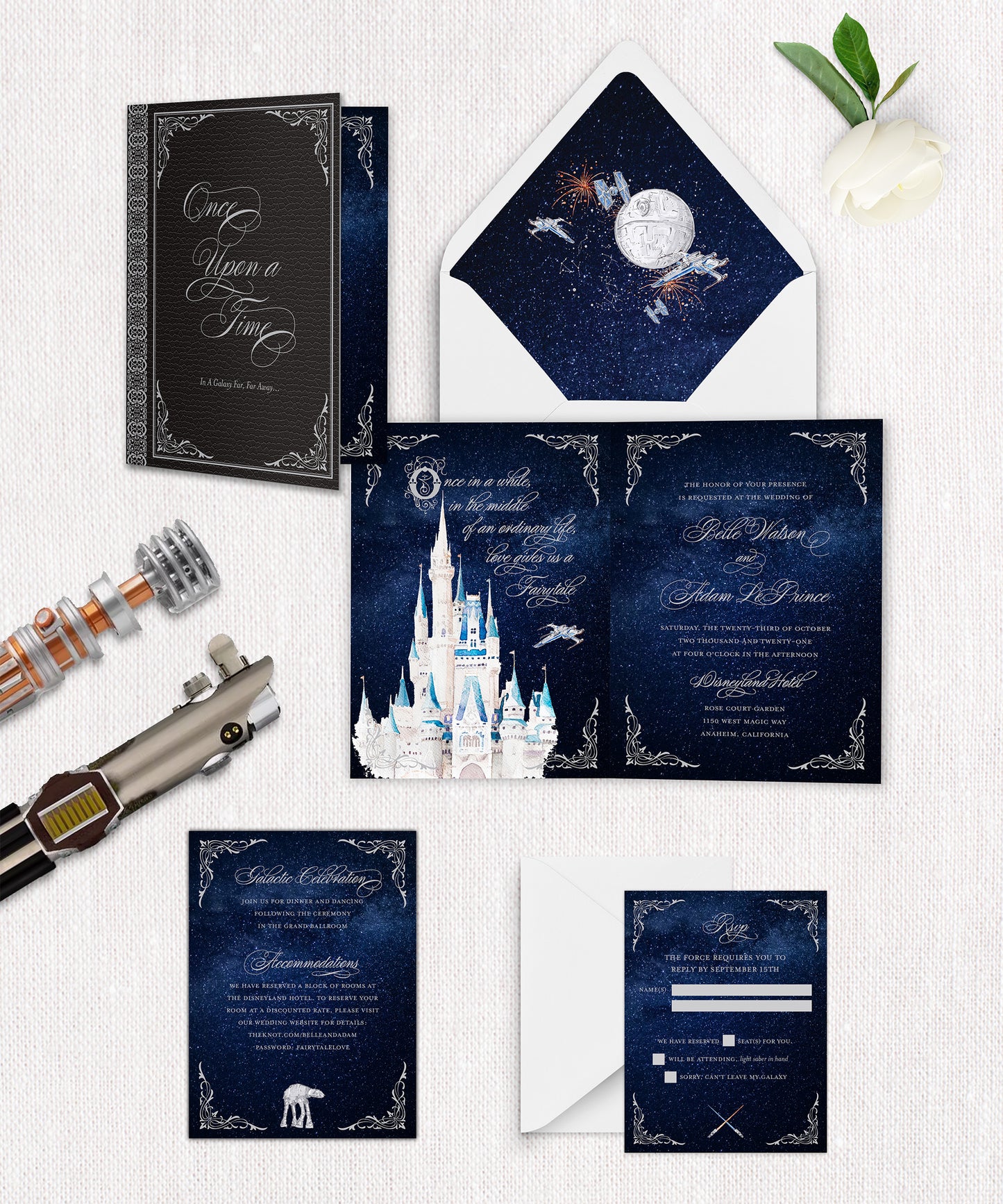 Galactic Fairytale Invitation