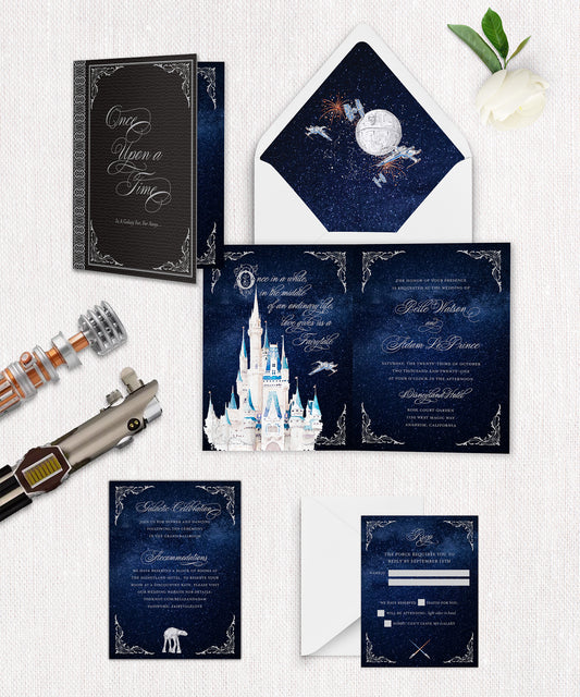 Galactic Fairytale Invitation