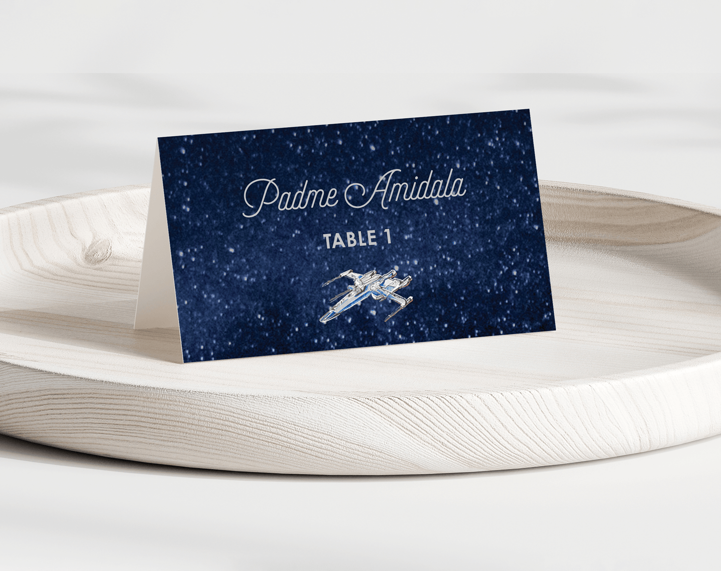 Galactic Fairytale Folded Place Cards