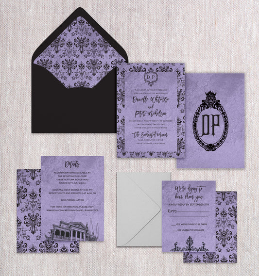 Haunted Mansion Invitation