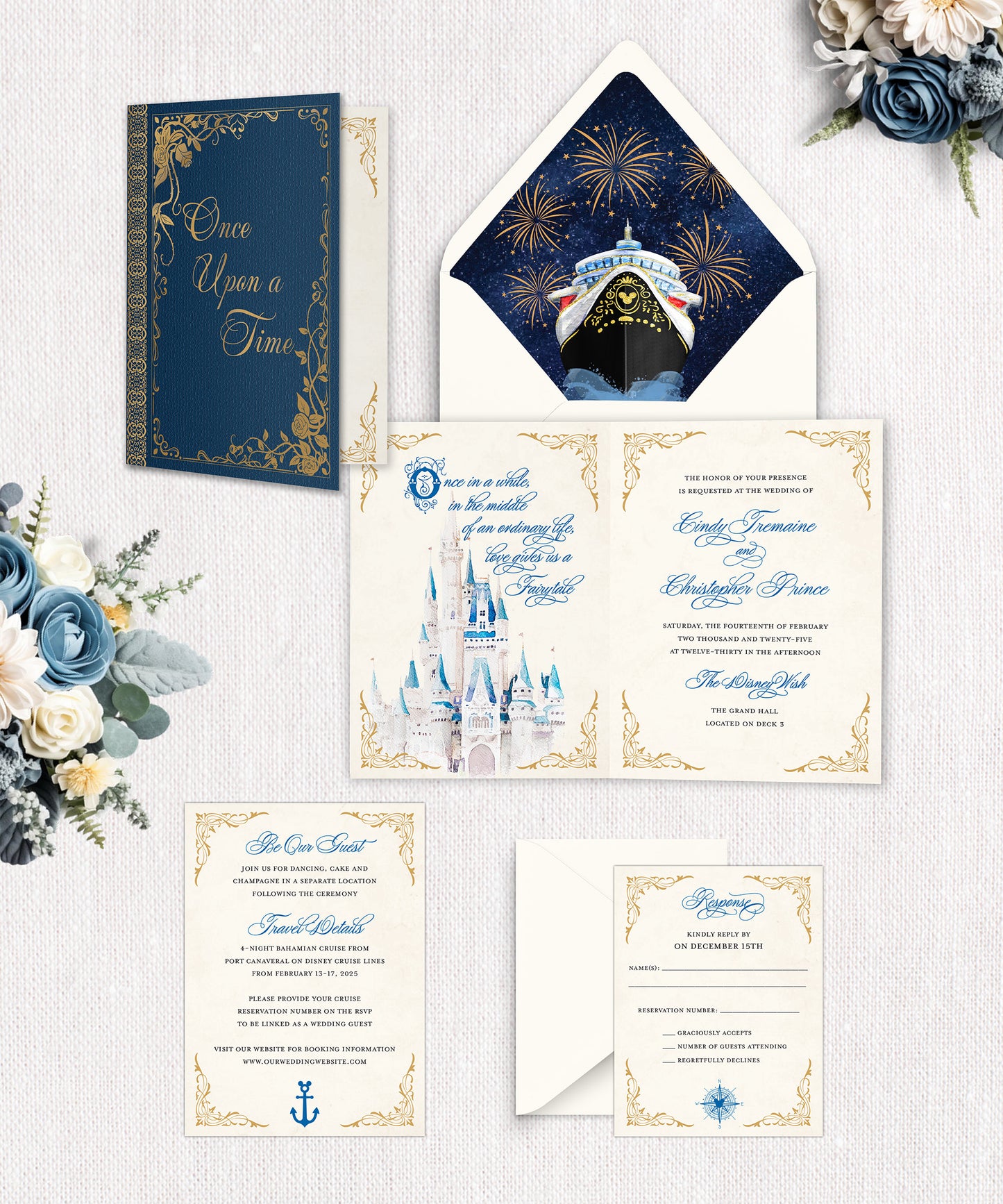 Magical Cruise Invitation