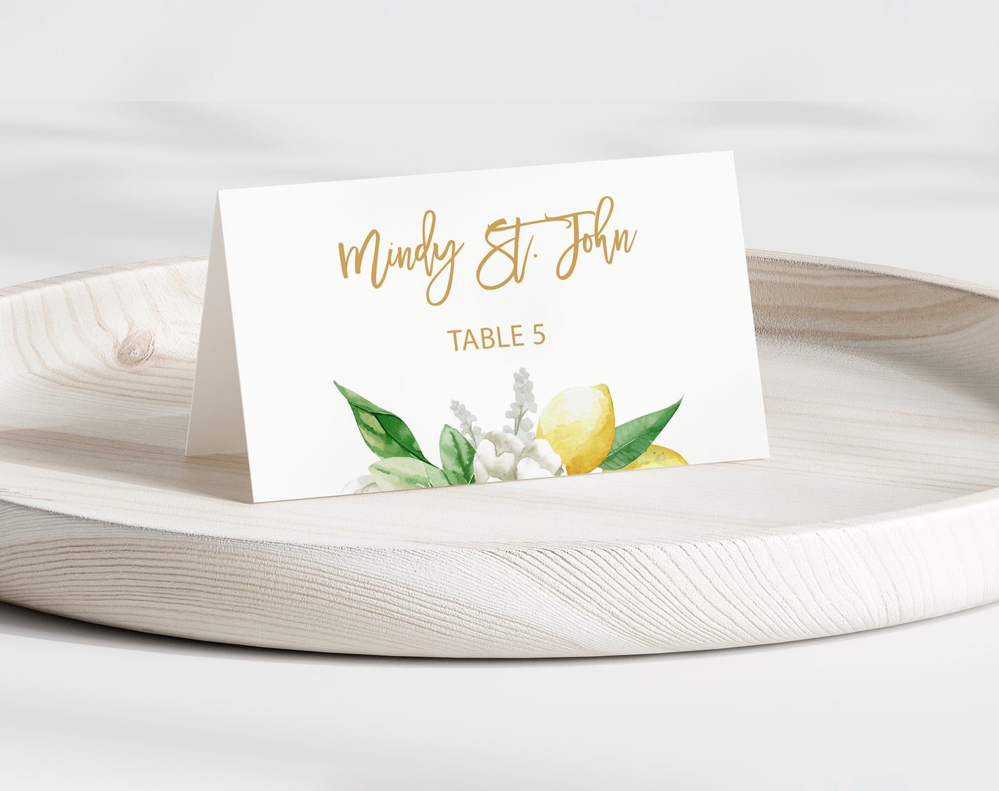 Mediterranean Summer Place/Escort Card
