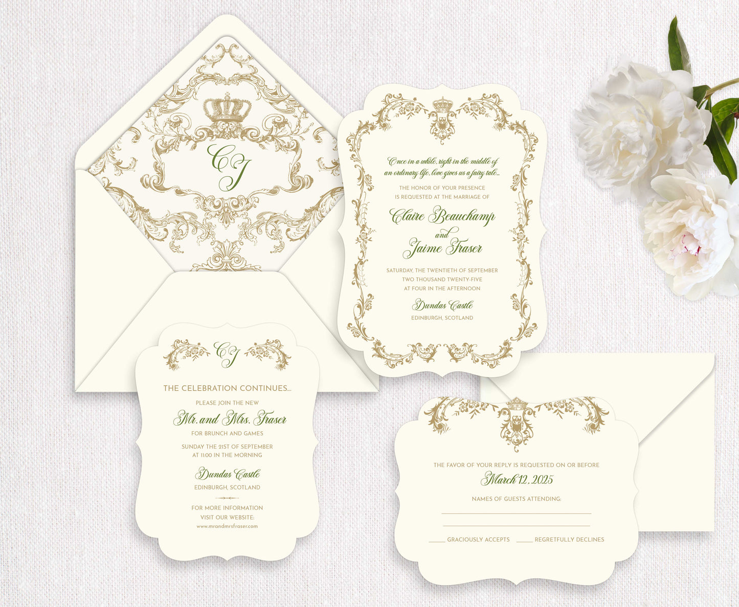Regency Invitation
