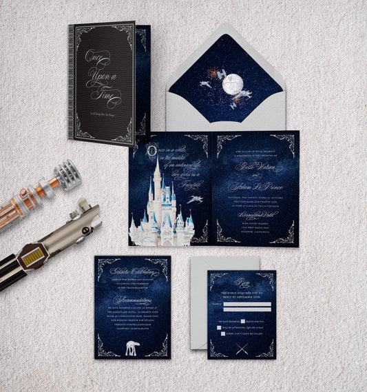 Galactic Fairytale Invitation