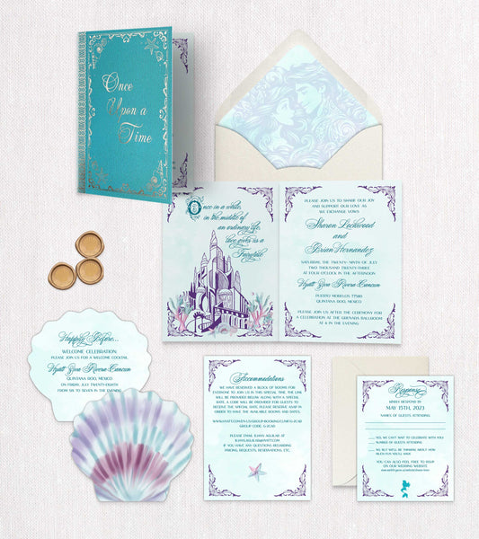 Under the Sea Invitation