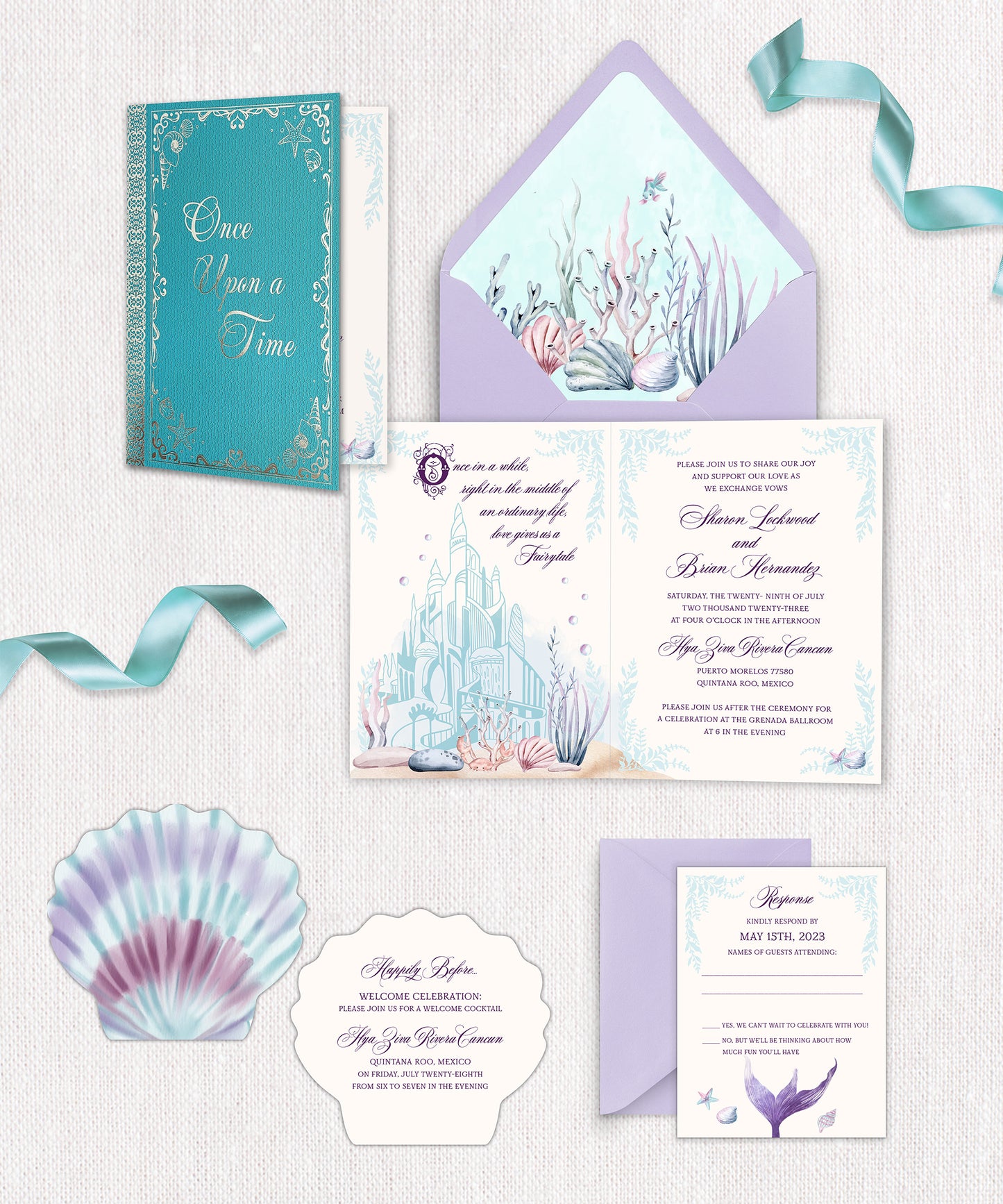 Under the Sea Invitation